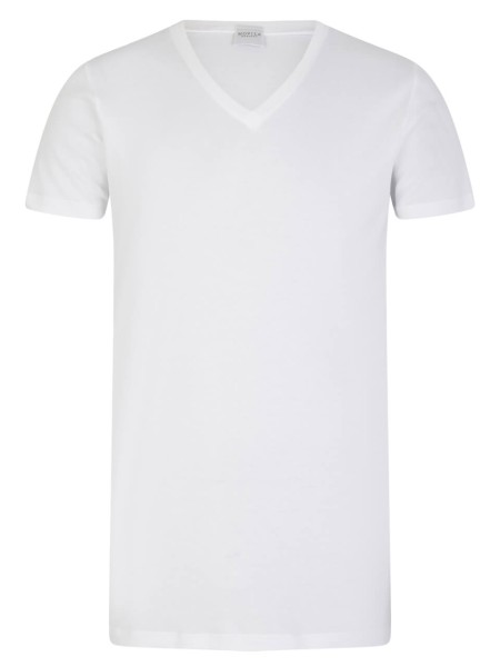 T-Shirt V-Ausschnitt Kurzarm - Natural Comfort - reine Baumwolle